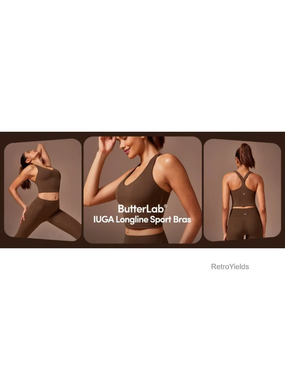IUGA Longline Sports Bra Women Racerback Yoga Crop Tank with Removable Pads